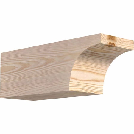 Ekena Millwork Huntington Smooth Rafter Tail, Douglas Fir, 5 1/2"W x 6"H x 16"L RFT06X06X16HUN00SDF